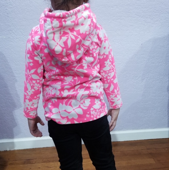 Toddler girl fleece hoodie - Picture 2 of 6